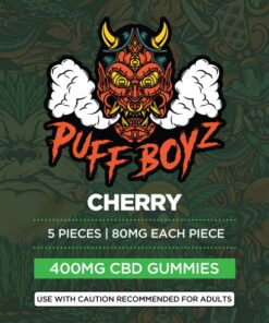 Puff Boyz 400mg CBD Cherry Gummies