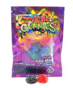 Dank Gummies Berries 500mg Thc