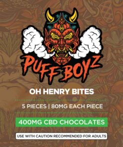 Puff Boyz 400mg CBD Ooh Hennry Bites