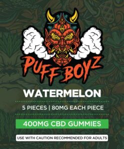 Puff Boyz 400mg CBD Watermelon Gummies