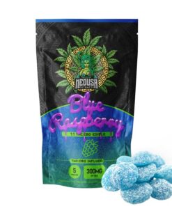 Medusa Extracts 1:1 Blue Raspberry 300mg THC/CBD