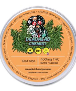 Deadhead Chemist 400MG THC Sour Keys
