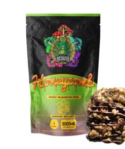 Honeycomb Magic Mushroom Bar – Medusa Extracts – 3000mg