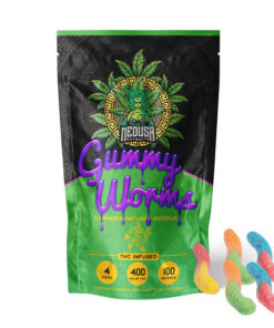 Gummy Worms | 400MG THC | Medusa Extracts