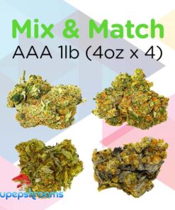 Mix and Match AAA1lb Weed (4oz x 4)