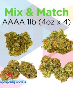 Mix and Match AAAA1lb Weed (4oz x 4)