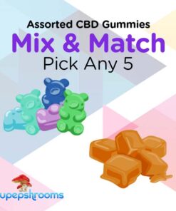 Mix and Match 5 CBD Edibles
