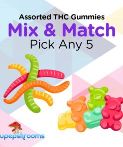 5 Mix and Match THC Edibles