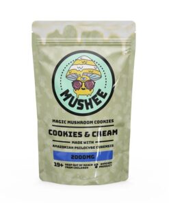 Magic Mushroom Cookies n Cream Cookie- 2000MG – Mushee
