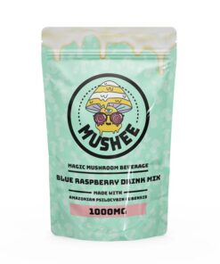 Magic Mushroom Blue Raspberry Drink Mix – 1000MG – Mushee