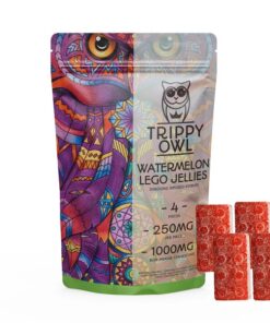 Watermelon Lego Jellies – 1000mg – Trippy Owl